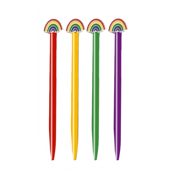 enamel charm pen – rainbows set of 4 – Snifty Scented Products